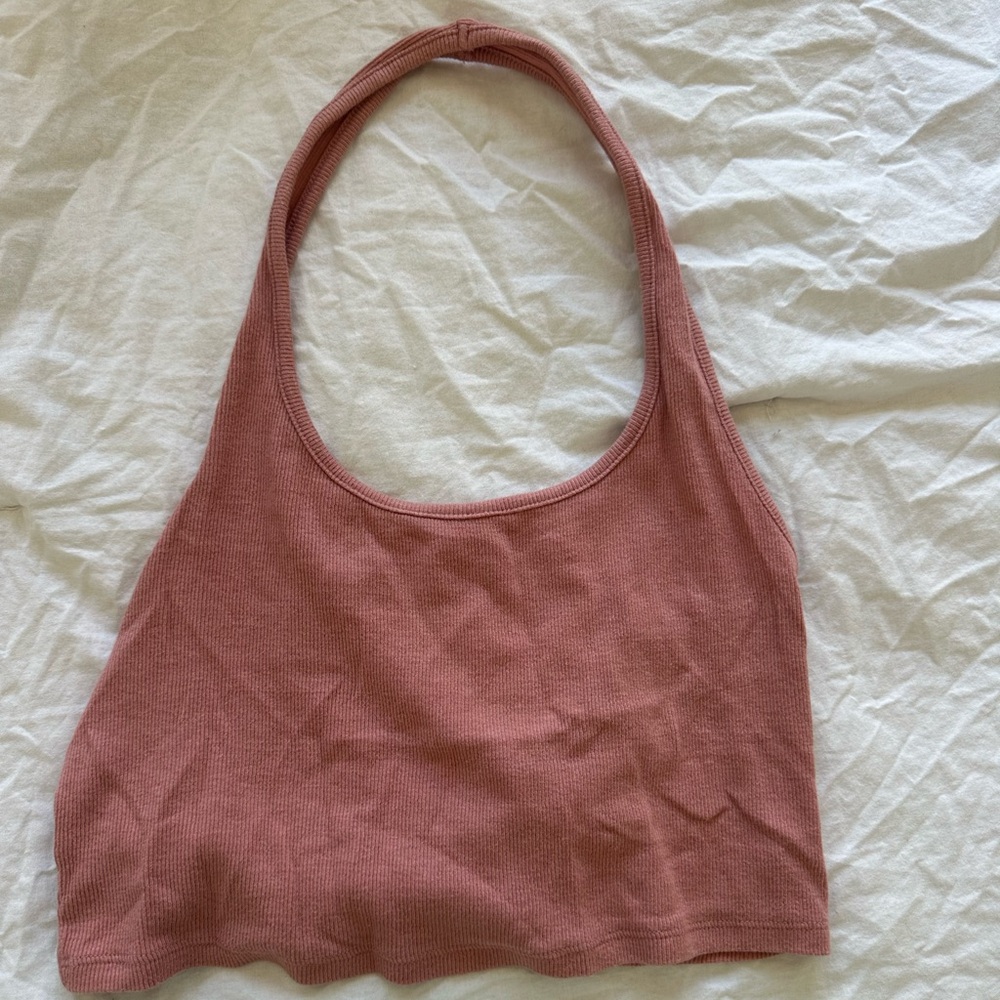 halter crop top